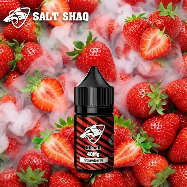 Salt Shaq 鯊克煙油 新鮮草莓 (Strawberry) - 30ml 甜美系列 人氣果味