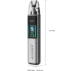 VOOPOO ARGUS G2 阿格斯 G2 產品尺寸規格圖。圖表清晰標示主機的高度、寬度與厚度數值 (mm)，以及煙彈容量規格，供用戶確認實際大小。