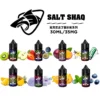 Salt Shaq 彩鲨系列全口味介紹 - 複合水果與特殊飲品口味 (紅冰、紫冰、酶水鳳梨) 30ml 丁鹽合集圖
