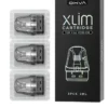 正版 OXVA 小蠻牛空煙彈 XLIM V3 升級版，清晰展示內部高效能網格線圈結構、有機棉與防漏頂部填充設計，2ml 容量 MTL 耗材